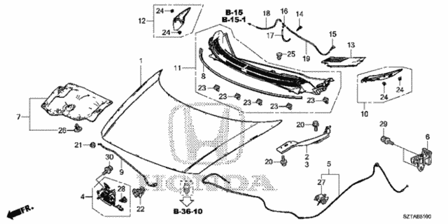 Engine Hood for 2016 Honda CR-Z #0