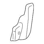 5L7Z7861350AAA - Body: Recline Cover for Lincoln: Navigator Image