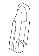 2L1Z7866800AT - Body: Seat Back Pad for Ford: Expedition | Lincoln: Navigator Image