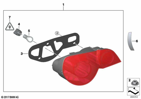Rear Light for 2003 BMW Z4 2.5i #0