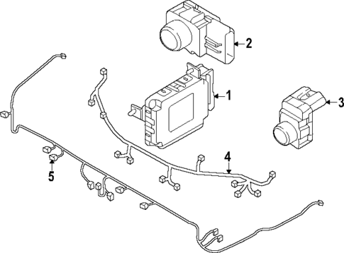 Controls for 2025 Genesis G90 #0