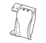 68083611AB - Body: Seat Back Pad for Dodge: Dart Image