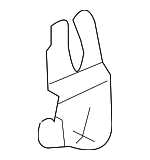 10318411 - Body: Ajar Switch Bracket for Cadillac: XLR Image