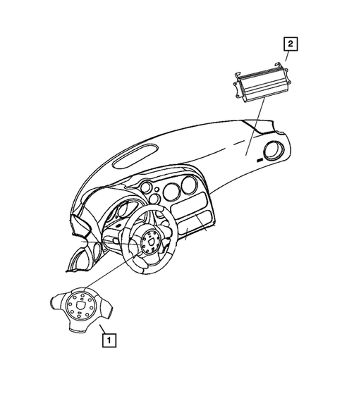 Air  Bags for 2010 Dodge Viper #1