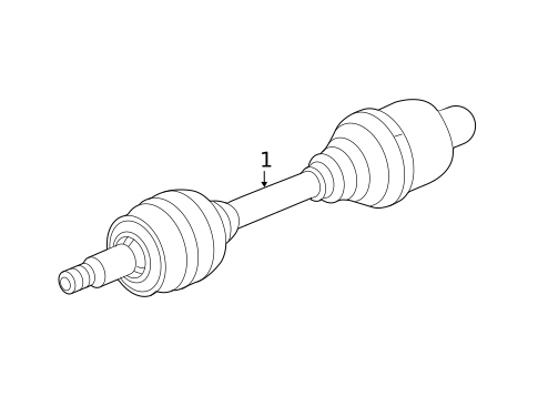Carrier & Front Axles for 2019 Chevrolet Equinox #0