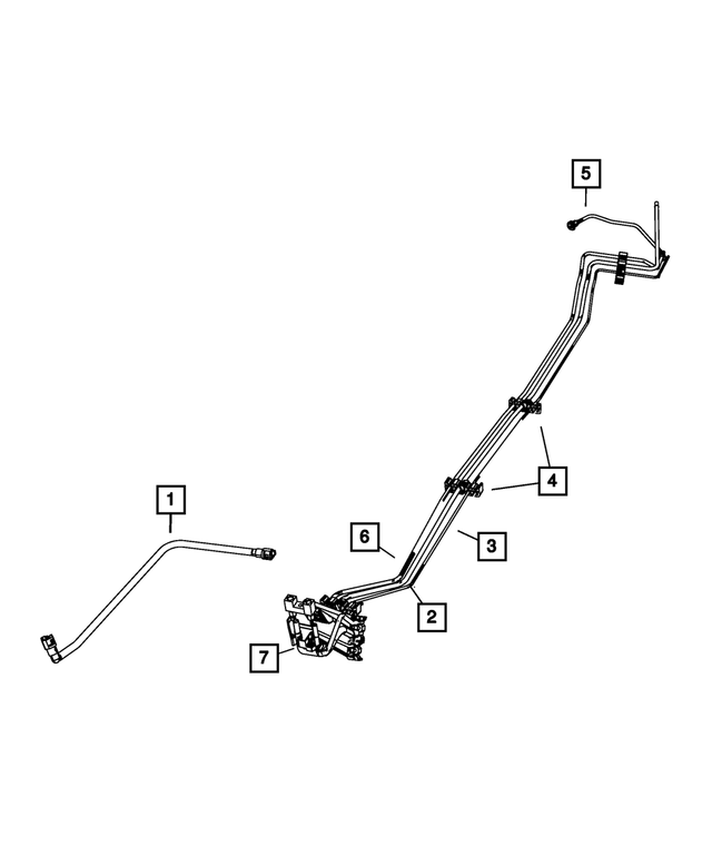 68022565AB - Fuel: Fuel Vapor Tube for Mopar Image image