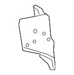 26498254 - Body: Inner Reinforced for Buick: Enclave | Chevrolet: Traverse, Traverse Limited | GMC: Acadia Image