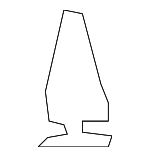 95555527700 - Body: Rear Molding Clip for Porsche: Cayenne Image