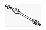 33208609839 - Suspension: Axle Assembly for BMW Image