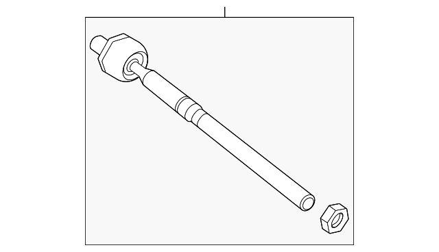 Front Tie Rod End Kit 67HRSB19 for Bronco Sport Escape