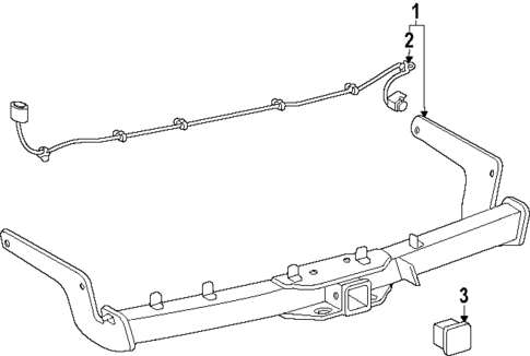 Bumper & Components - Rear for 2025 Lexus TX350 #1