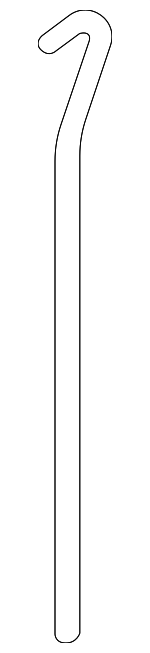 LR081513 - Body: Handle for Land Rover: Defender 110, Defender 130, Defender 90, Discovery Image