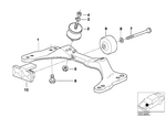 24701136499 - Automatic Transmission: Cross Member for BMW Image