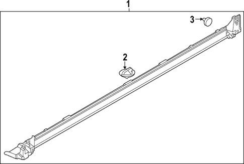 Exterior Trim - Pillars for 2023 Mazda CX-50 #0