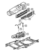 5031013AA - Fuel: Fuel Tank Strap, Rear for Mopar Image