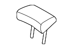 89R00KL020UDX - Body: Headrest for Hyundai: Ioniq 6 Image