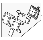 89400KL540UDX - Body: Seat Back Assembly for Hyundai: Ioniq 6 Image