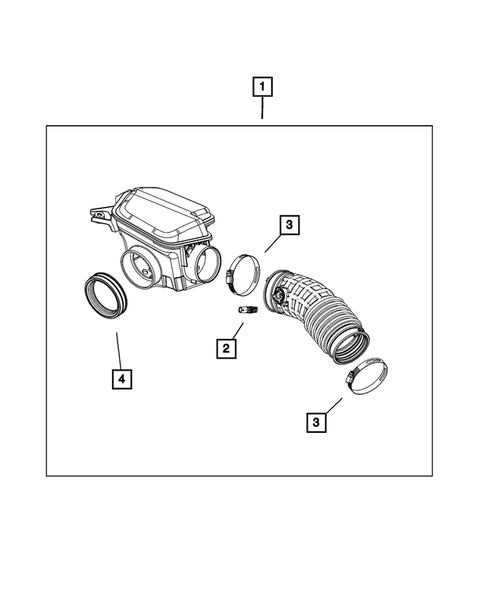 Air Inlet Components for 2023 Chrysler Pacifica #0