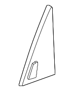 83930XA000RBQ - Body: Door Window Molding for Kia Image