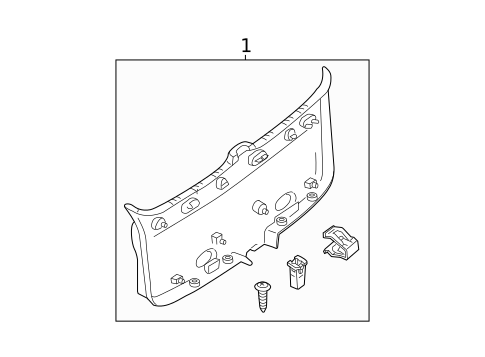 Interior Trim for 2011 Ford Escape #0