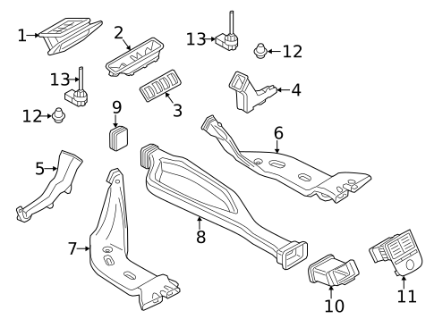 Ducts for 2017 Audi A3 Sportback e-tron #0