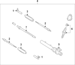 4800MEM30BNW - Steering: Value Advantageâ„¢ RACK AND PINION for Nissan: Versa Image