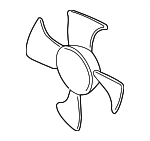 MR233814 - HVAC: Fan Blade for Mitsubishi Image