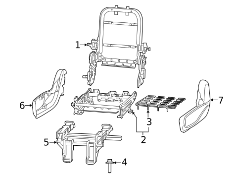 Tracks & Components for 2018 Chrysler Pacifica #1