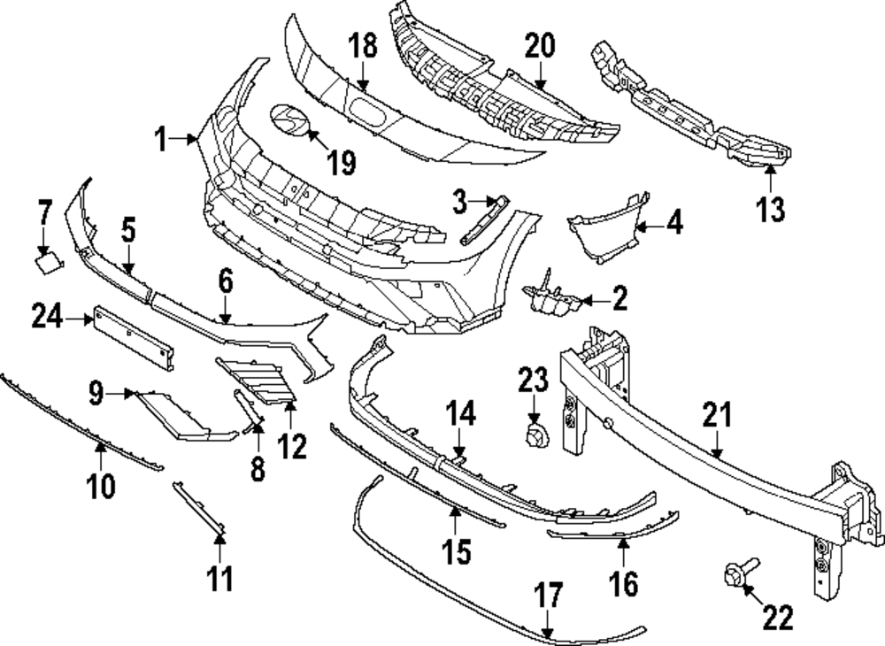 2024-2025 Hyundai Molding 86569-AANA0 | OEM Parts Online