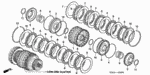 22510RCL003 - Transmission - Automatic: GUIDE, CLUTCH (1-3) for Honda Image