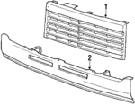 MB607024 - : Grille for Mitsubishi: Montero Image