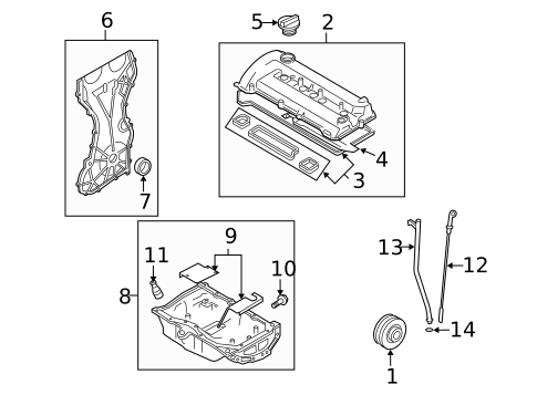 Engine Parts for 2008 Mazda Tribute #0