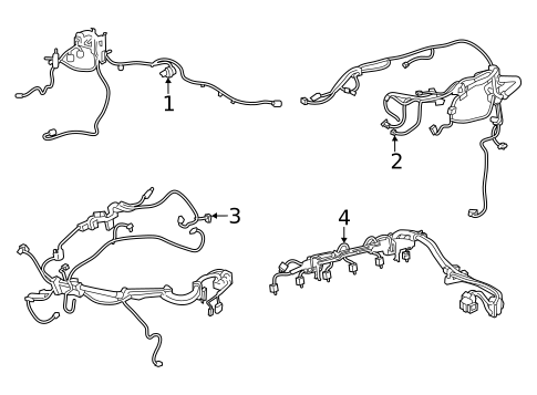 Wiring Harness for 2024 BMW M3 #0