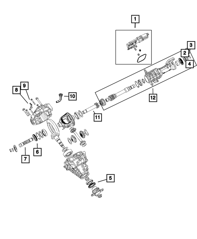 68084188AB - Differential and Drive Line: Axle Vent for Mopar Image