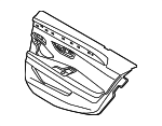 51427273183 - Body: Door Trim Panel for BMW: 528i, 528i xDrive, 535d, 535d xDrive, 535i, 535i xDrive, 550i, 550i xDrive, ActiveHybrid 5, M5 Image