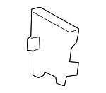 51357230843 - Body: Seal for BMW: 528i, 528i xDrive, 535d, 535d xDrive, 535i, 535i xDrive, 550i, 550i xDrive, ActiveHybrid 5, M5 Image