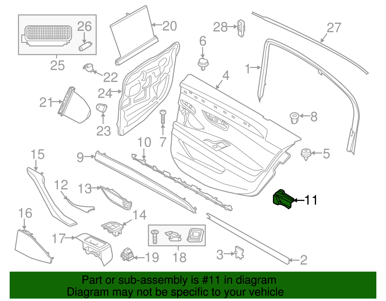 Deform Element - BMW (51717270091)