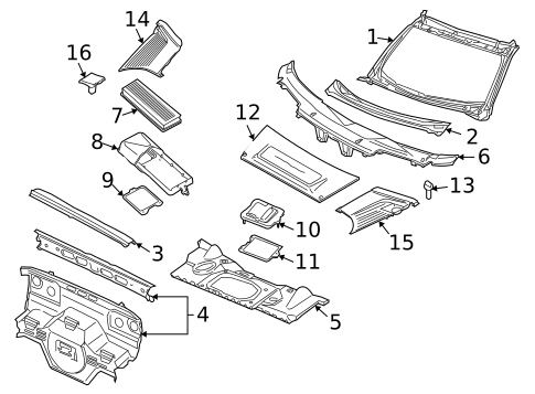 Cowl for 2005 Porsche 911 #1