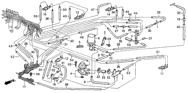 Carburetor Tubing (2) for 1987 Honda Civic #0