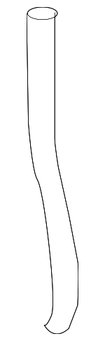 32416754498 - Steering: Suction Hose for Mini: Cooper Image