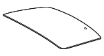 992845047LY - Body: Back Glass for Porsche Image