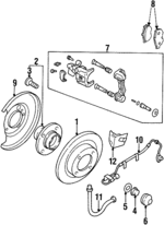 43200F4315 - : Wheel Bearing And Hub Assembly for Nissan Image