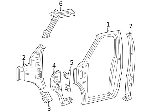 Uniside for 2000 Ford E-150 Econoline #1