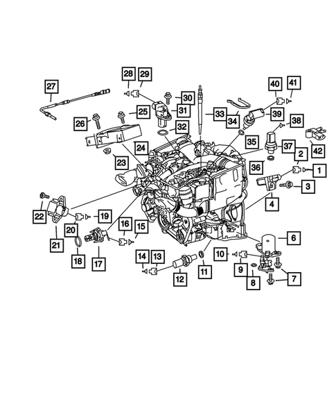 Sensors for 2009 Dodge Sprinter 3500 #0