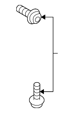 N90958904 - : Rear Sensor Mount Bolt for Audi Image