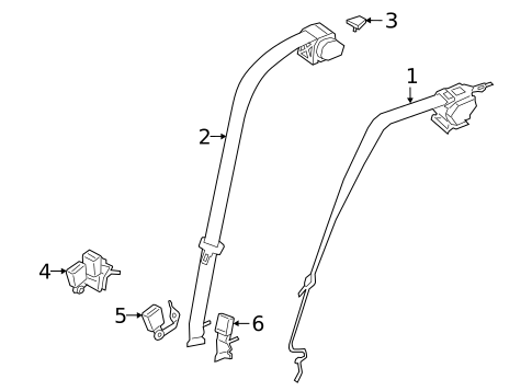 Seat Belt for 2020 BMW M340i #0