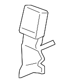 72117496283 - : Latch for BMW: 330e, 330e xDrive, 330i, 330i xDrive, M3, M340i, M340i xDrive Image