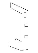 641143K100 - Body: Lower Rail Reinforcement for Hyundai: Azera, Sonata Image