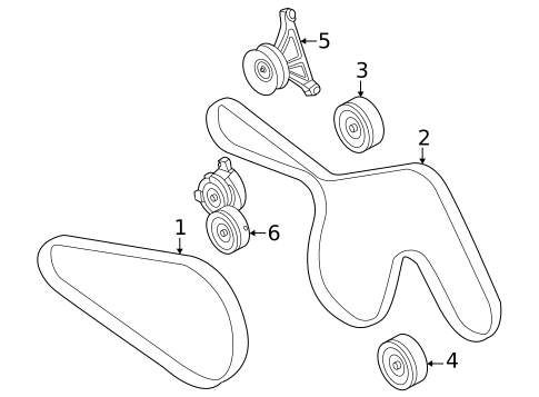 Belts & Pulleys for 2025 Ford Ranger #0