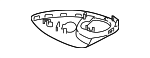 95B857185HG2X - Body: Mirror Housing for Porsche Image